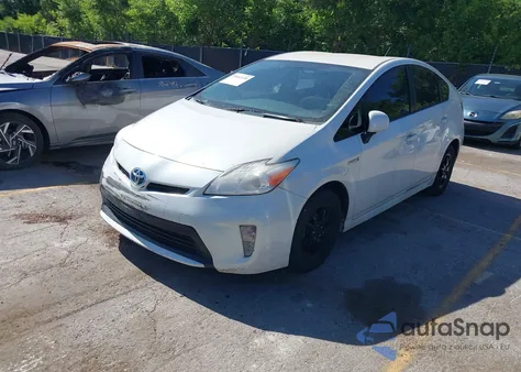 2012 Toyota Prius Three из США, поврежденный, VIN JTDKN3DUXC5397782